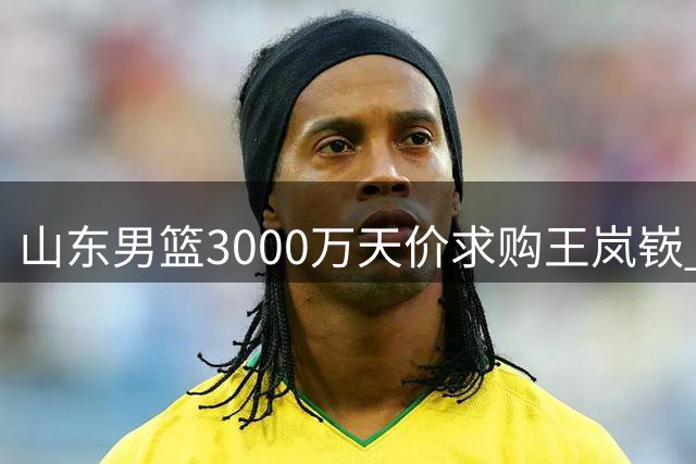 山东男篮3000万天价求购王岚嵚 转会僵局待破